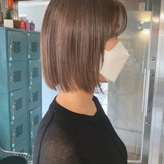 ショート 土田かほ/本日🈳 透明感カラー🍃のヘアスタイル