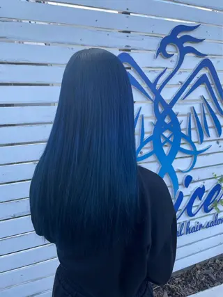 ロング カラー 中川原 大介のヘアスタイル