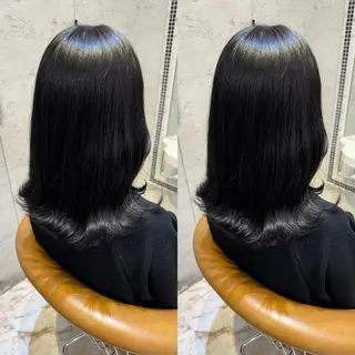 ミディアム 寺田鼓捺/艶髪 /透明感カラーのヘアスタイル