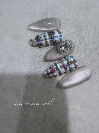 ネイル arm in arm ︎✿Yamamotoのマツエク・マツパデザイン