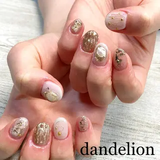 ネイル dandelion ダンデライオンのネイルデザイン