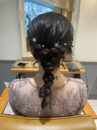 ヘアアレンジ 佐久間 成恵のヘアスタイル