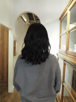 パーマ loty hair design所属・Juri メンズカットパーマのヘアスタイル