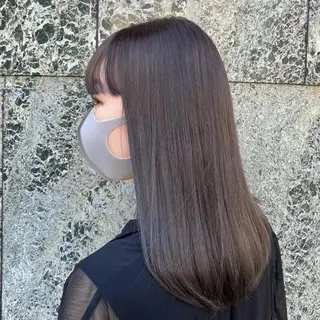 ミディアム カラー 増子 祐太朗のヘアスタイル