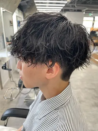 パーマ メンズ メンズパーマ／長岡 坂口祥貴のヘアスタイル