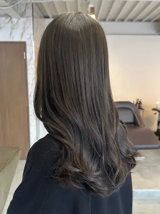 ロング カラー ハイトーン×似合わせ 🌱中川慎之介のヘアスタイル