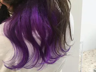 ミディアム due hair 京都駅前店 MILBON オージュア認定サロン【デューヘアー】所属・ハイトーンブリーチ 土坂 由志【京都】のヘアスタイル