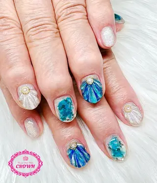 ネイル CROWN プライベートサロンのネイルデザイン