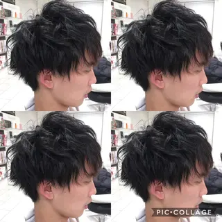 メンズ 平本 雄馬のヘアスタイル