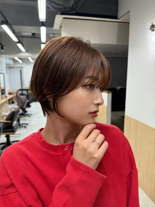 ショート 似合わせのプロ🌿 ショート/銀座/れんのヘアスタイル