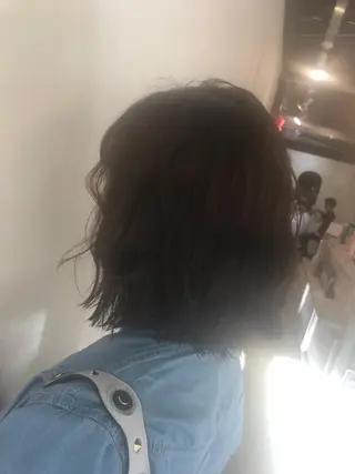 ショート カラー 玉邑 美菜のヘアスタイル