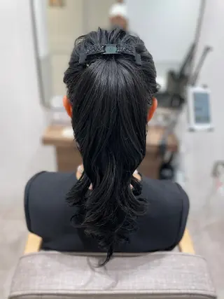 ヘアアレンジ 【銀座】ヘアセット& イメコンSharmeのヘアスタイル