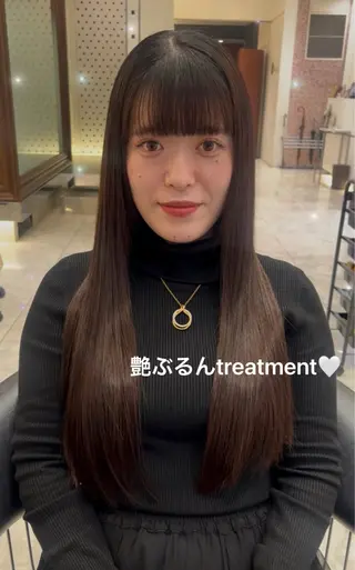 ロング 顔周り/透明感/銀座 🩵りのせのヘアスタイル