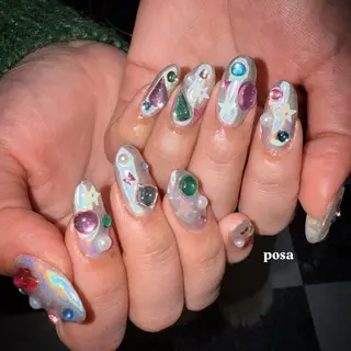 ネイル posa nail モエミのネイルデザイン