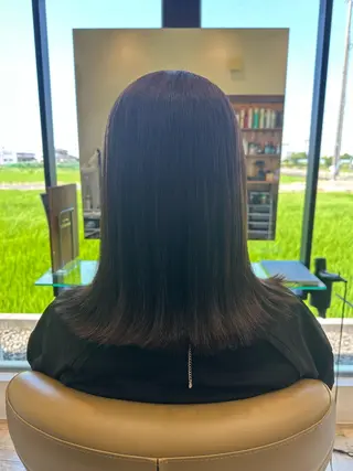 ロング 奥村 未来のヘアスタイル
