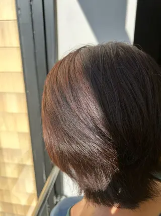 カラー 濱田 里江のヘアスタイル