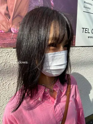 ミディアム カラー niconail 千歳烏山店所属・niconail 🧣ayu 📍烏山のネイルデザイン