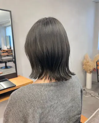 ミディアム カラー 🌿ダブルカラー/ 明大前/中村渓太のヘアスタイル