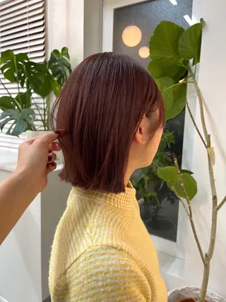 ミディアム カラー mire by Luca所属・Haruka /大宮美容室のヘアスタイル