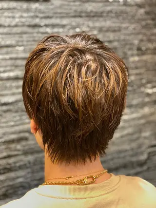 ミディアム メンズ/無料カット /齋藤郁美のヘアスタイル