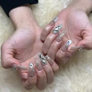 ロング 💜MIYA nail川崎店のネイルデザイン