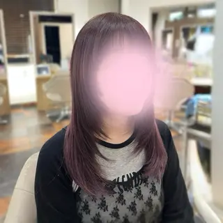 ロング ｊｏｕｅｒｍ所属・透明感/グレージュ /韓国レイヤー🪽のヘアスタイル