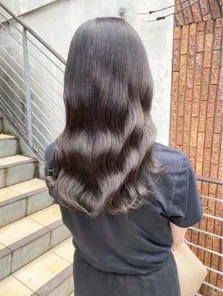 セミロング カラー ness🎖️ カミカリスマ受賞のヘアスタイル