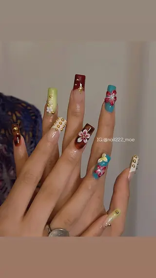 ネイル ⟡.*222⋰˚☆ MöEのネイルデザイン