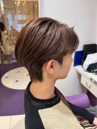 カラー メンズ 河合 澪のヘアスタイル