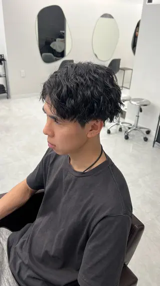 ショート パーマ メンズ 垢抜けメンズパーマ/ DAICHIのヘアスタイル