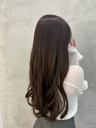 ロング W-TOKYO所属・艶髪ストレート🫶 AYANAのヘアスタイル