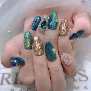 ネイル 長さだし専門店 M2　rikaのネイルデザイン