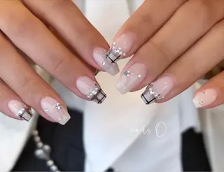 ネイル 大人可愛いネイル🎗 Hinaのネイルデザイン