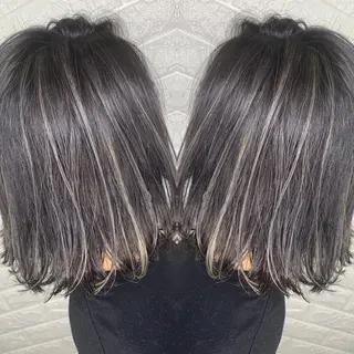 ミディアム LAS 代表 ナガカワ コウヘイのヘアスタイル