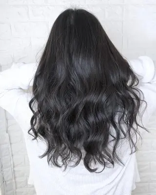 ロング 縮毛矯正/髪質改善 主税巧一のヘアスタイル