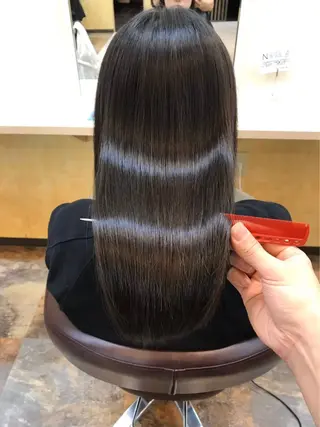 ロング ボブ/ショートボブ/ 岡山駅/別曽遥也のヘアスタイル