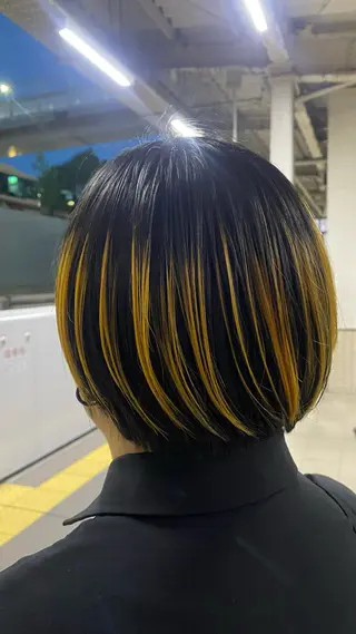 ショート カラー attrait天王寺店所属・attraitななか /カラーモデル募集中のヘアスタイル