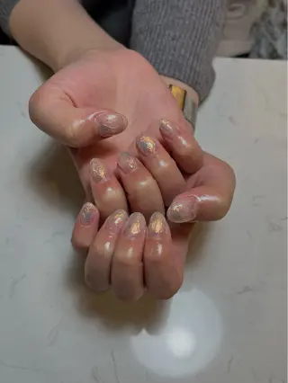 ネイル 0203ムニムサン 💙Harukaのネイルデザイン