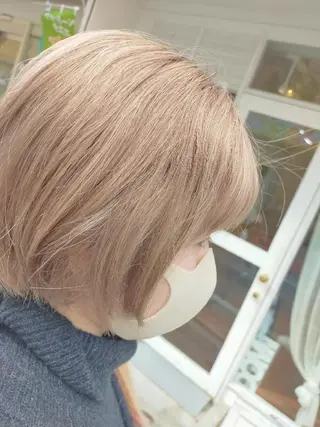 ショート カラー Culumi所属・Culumi クルミ 松井照雄/梅田茶屋町のヘアスタイル