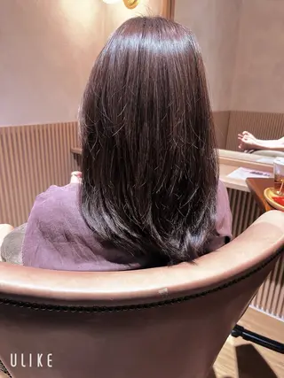 セミロング 髪質改善field 古川のヘアスタイル