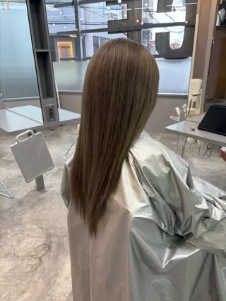 ロング カラー 比嘉 翔太のヘアスタイル