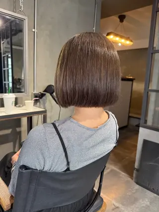 ショート LeAng所属・佐伯 桃のヘアスタイル