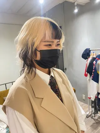 セミロング カラー Ly a jitto  【リーアジット】所属・maho🦋🫧 Ly a jittoのヘアスタイル