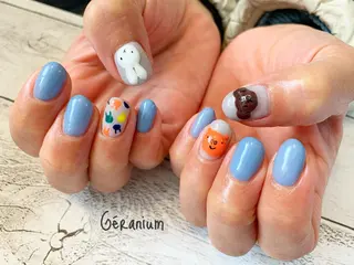 ネイル GéRanium Harukaのネイルデザイン