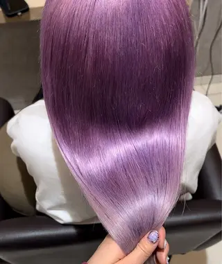 ロング カラー beaute錦糸町 🦖⋆͛yuka💚のヘアスタイル