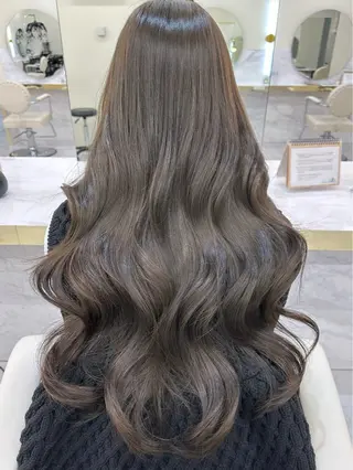 ロング カラー ヘアアレンジ ニシダヒカリ🌙 髪質改善×似合わせのヘアスタイル