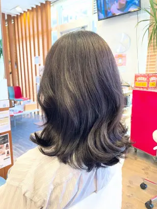 セミロング 北赤羽/ボブ/レイヤ ー/メンズ/マツオカのヘアスタイル