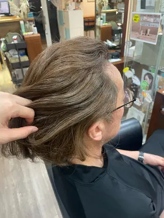 ショート カラー 笠間 悠月のヘアスタイル