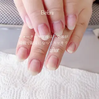 ネイル 北浦和 自爪育成ケアのネイルデザイン