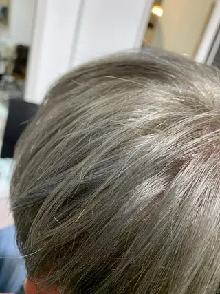 ミディアム カラー パーマ ヘアアレンジ メンズ Sia中野新橋 『JUNYA』のヘアスタイル